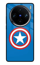 Captain America Logo Vivo X100 Pro Back Cover